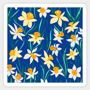 Daffodil meadow Sticker